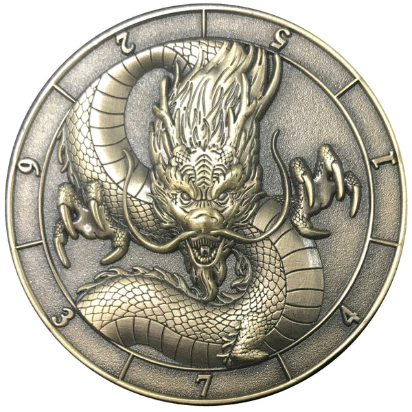 Load image into Gallery viewer, Dice Coins d7 Eastern Dragon