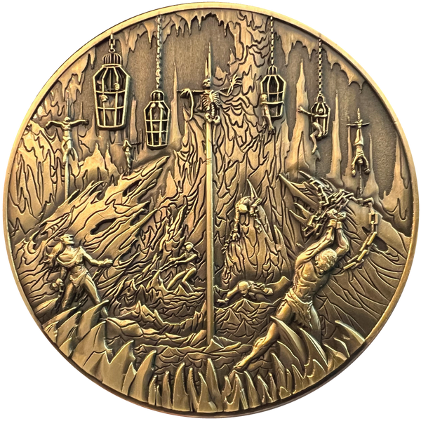 Load image into Gallery viewer, Pathfinder "Diabolical Dragon" Goliath Coin