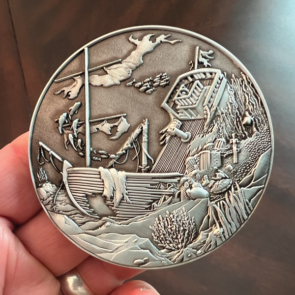 Load image into Gallery viewer, Pathfinder "Dragon Turtle" Goliath Coin