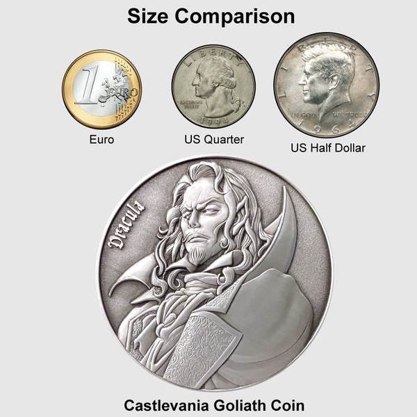 Load image into Gallery viewer, Castlevania Richter Belmont Goliath Coin
