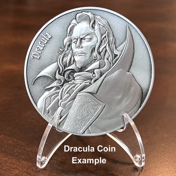 Load image into Gallery viewer, Castlevania Dracula Goliath Coin