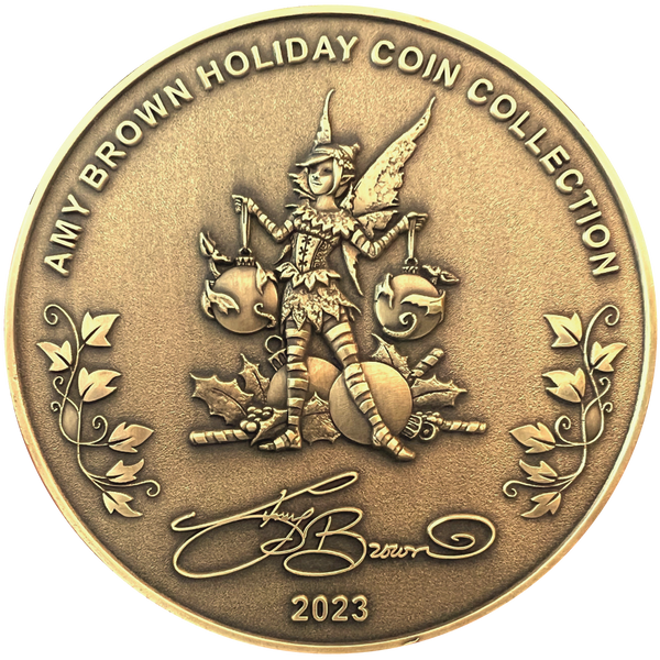 Load image into Gallery viewer, Amy Brown Holiday Coin Collection 2023 Limited Edition