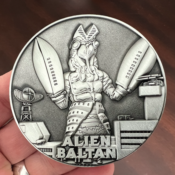 Load image into Gallery viewer, Ultraman Alien Baltan Goliath Coin