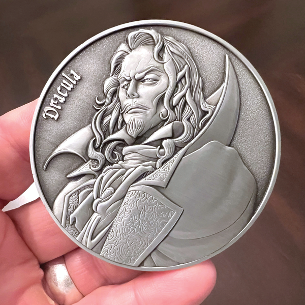 Load image into Gallery viewer, Castlevania Dracula Goliath Coin