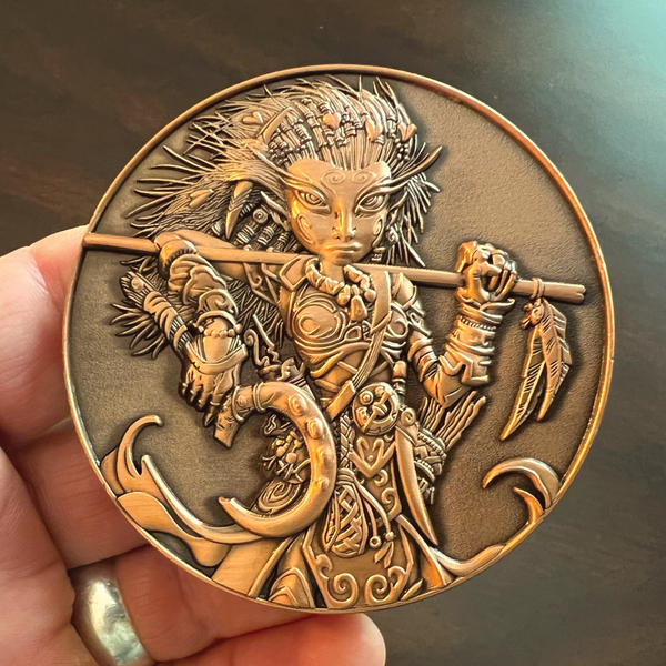 Load image into Gallery viewer, Pathfinder "Lini & Droogami" Goliath Coin