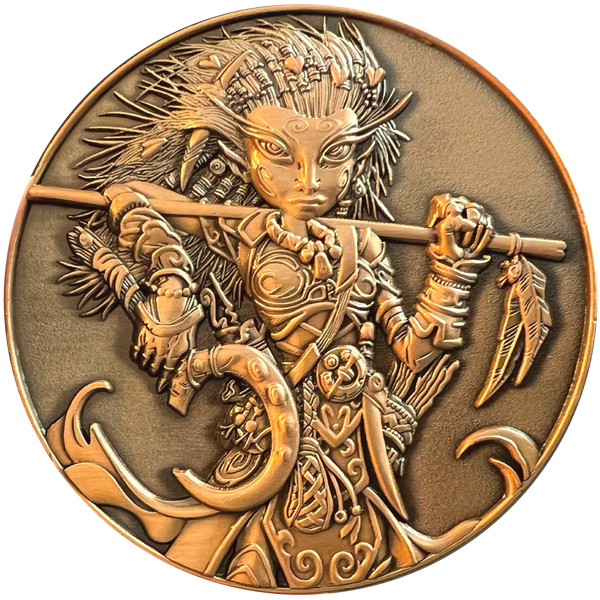 Load image into Gallery viewer, Pathfinder "Lini & Droogami" Goliath Coin