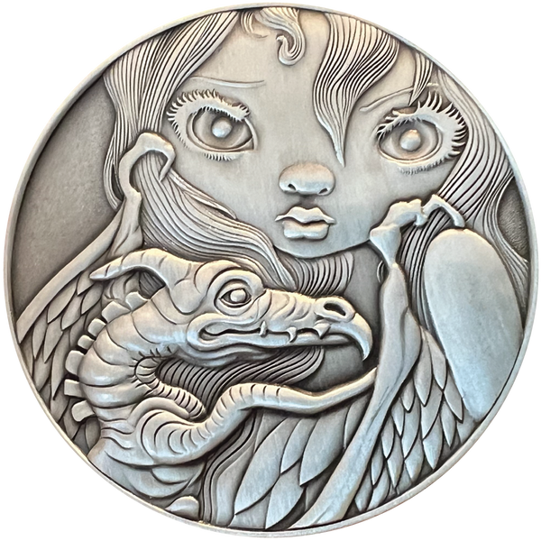 Load image into Gallery viewer, Learning to Fly Death & the Maiden Goliath Coin