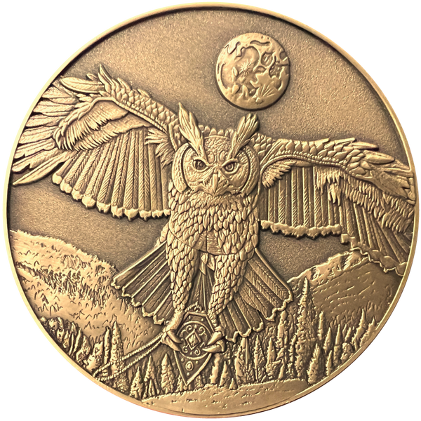 Load image into Gallery viewer, Owl Goliath Coin
