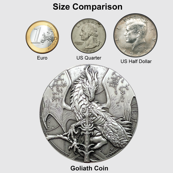 Load image into Gallery viewer, Ruth Thompson&#39;s &quot;Bloodblade&quot; Goliath Coin
