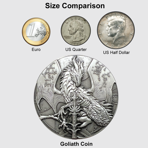 Load image into Gallery viewer, Ruth Thompson's "Bloodblade" Goliath Coin