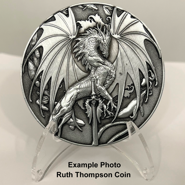 Load image into Gallery viewer, Ruth Thompson's "Bloodblade" Goliath Coin