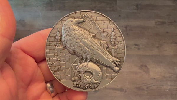 Load and play video in Gallery viewer, Raven Goliath Coin