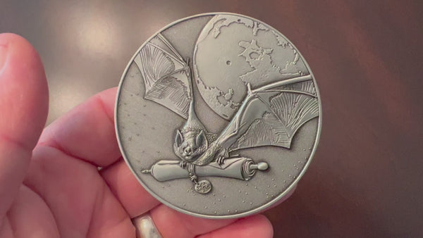 Load and play video in Gallery viewer, Bat Goliath Coin