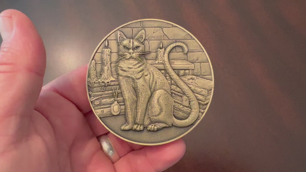 Load and play video in Gallery viewer, Cat Goliath Coin