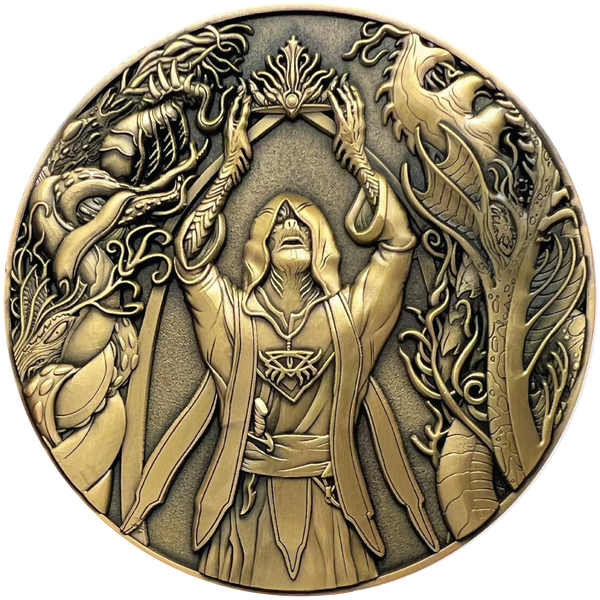 Load image into Gallery viewer, Call of Cthulhu "Dagon" Goliath Coin