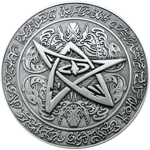 Load image into Gallery viewer, Call of Cthulhu "Elder Sign" Goliath Coin