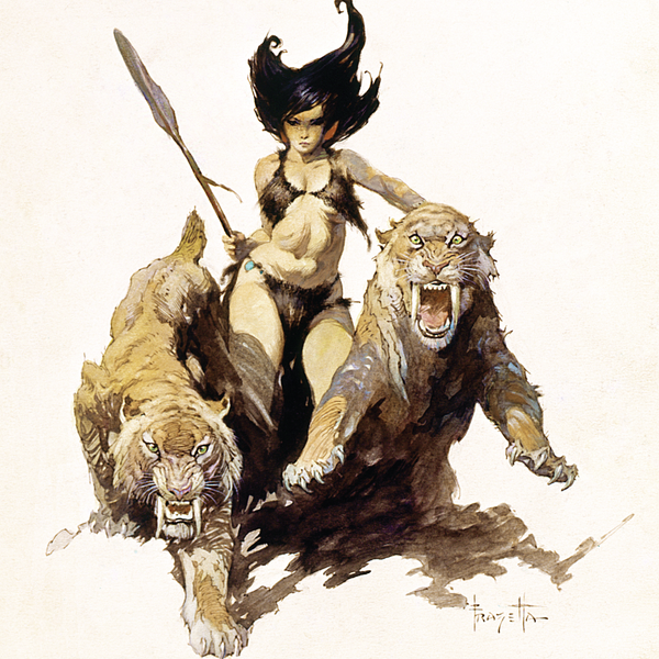 Load image into Gallery viewer, Frazetta artwork for the Huntress
