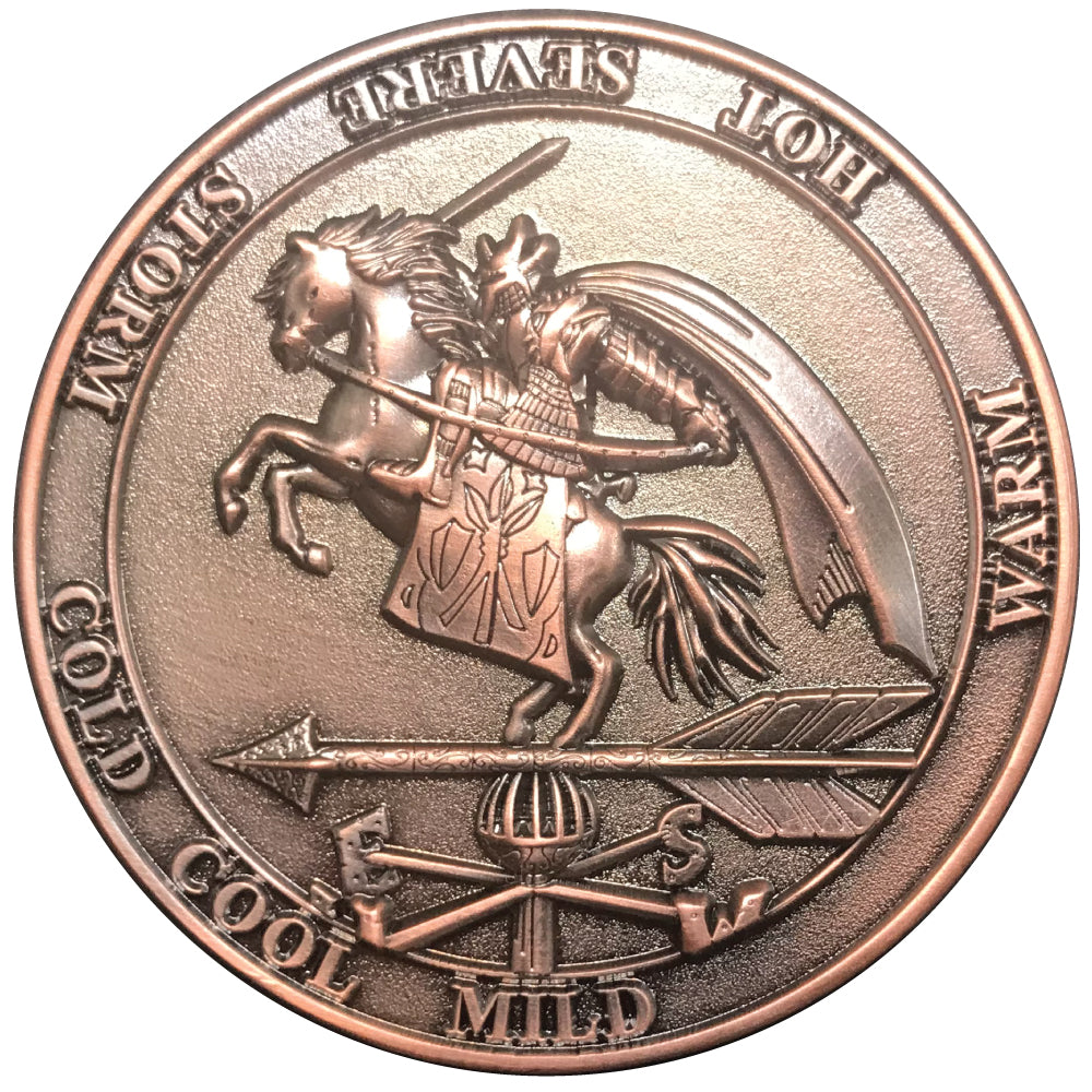 Dice Coins Weather Vane