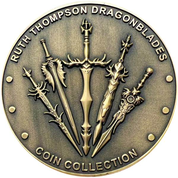 Load image into Gallery viewer, Ruth Thompson&#39;s &quot;Netherblade&quot; Goliath Coin

