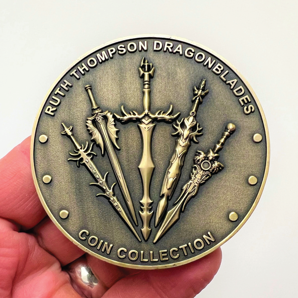 Load image into Gallery viewer, Ruth Thompson&#39;s &quot;Netherblade&quot; Goliath Coin
