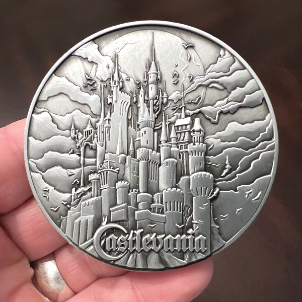 Load image into Gallery viewer, Castlevania Dracula Goliath Coin
