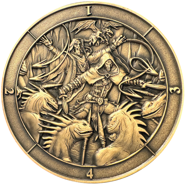 Load image into Gallery viewer, Photo of Dice Coin d4
