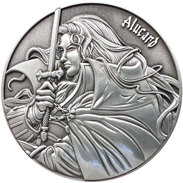 Load image into Gallery viewer, Castlevania Alucard Goliath Coin
