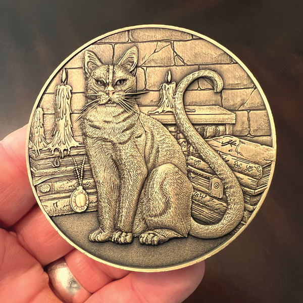 Load image into Gallery viewer, Cat Goliath Coin
