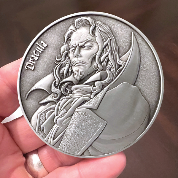 Load image into Gallery viewer, Castlevania Dracula Goliath Coin

