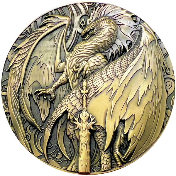Load image into Gallery viewer, Ruth Thompson&#39;s &quot;Netherblade&quot; Goliath Coin
