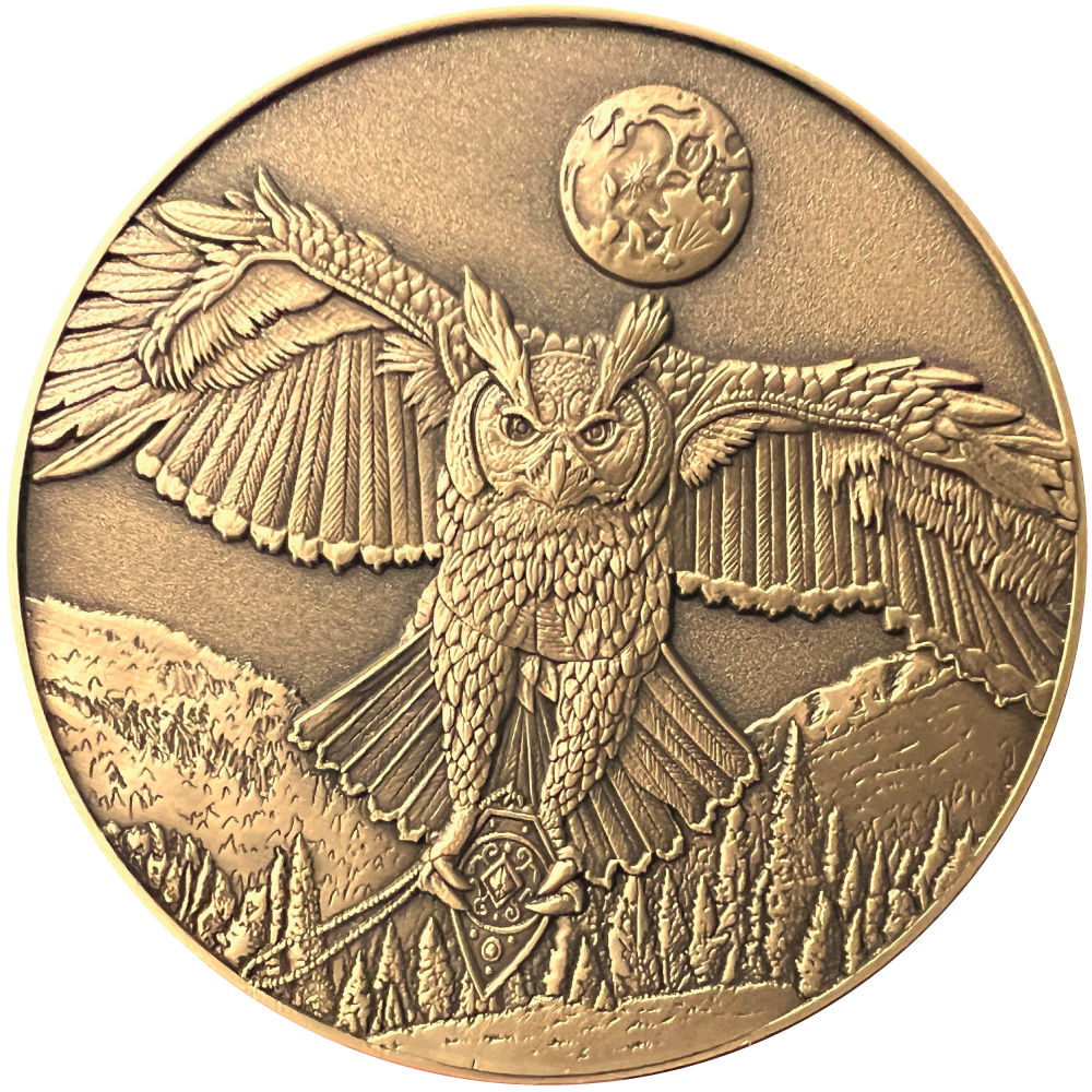 Owl Goliath Coin