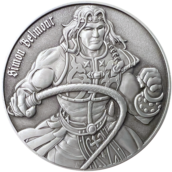 Load image into Gallery viewer, Castlevania Simon Belmont Goliath Coin
