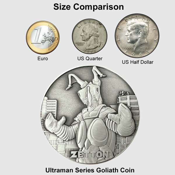 Load image into Gallery viewer, Ultraman Zetton Goliath Coin
