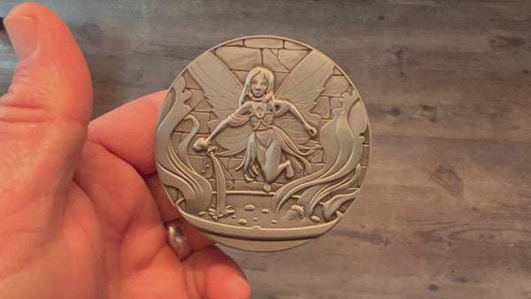 Load and play video in Gallery viewer, Pixie Goliath Coin
