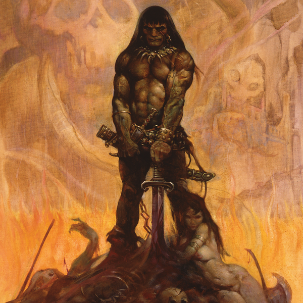 Load image into Gallery viewer, Barbarian artwork by Frazetta
