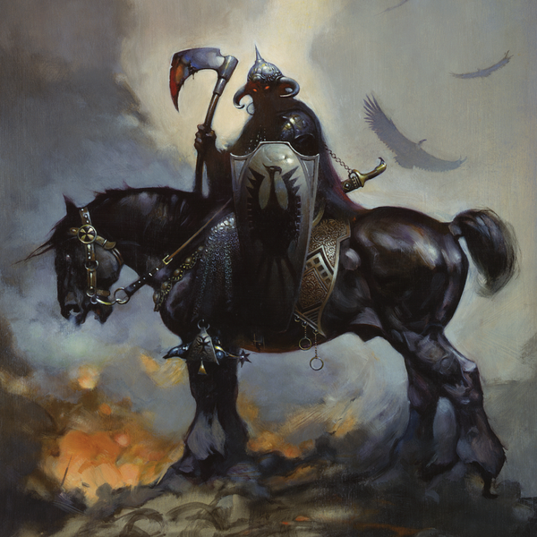 Load image into Gallery viewer, Frazetta Death Dealer artwork
