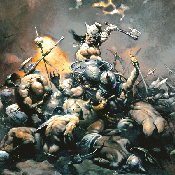 Load image into Gallery viewer, Frazetta art showing Destroyer
