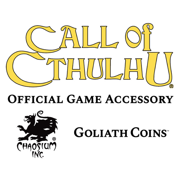 Load image into Gallery viewer, Call of Cthulhu &quot;Elder Sign&quot; Goliath Coin
