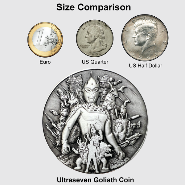 Load image into Gallery viewer, Ultraman Ultraseven Goliath Coin
